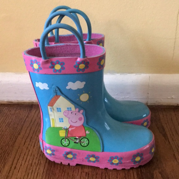 peppa pig rain boots